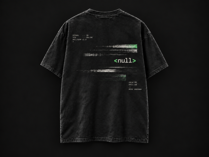 NULLTERM NT-001 Signal Tee, back