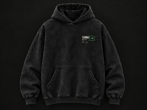 NULLTERM NT-002 Signal Hoodie, front