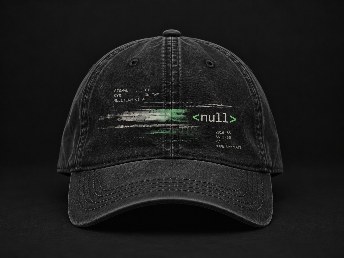 NULLTERM NT-003 Signal Cap, front