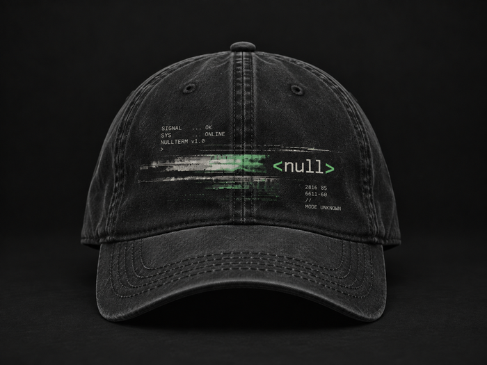 NULLTERM NT-003 Signal Cap, front