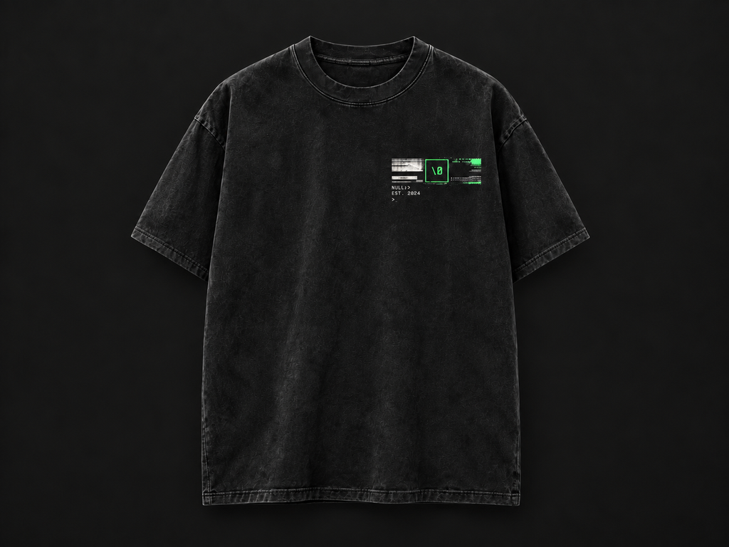 NULLTERM NT-004 Signal Lost Tee, front